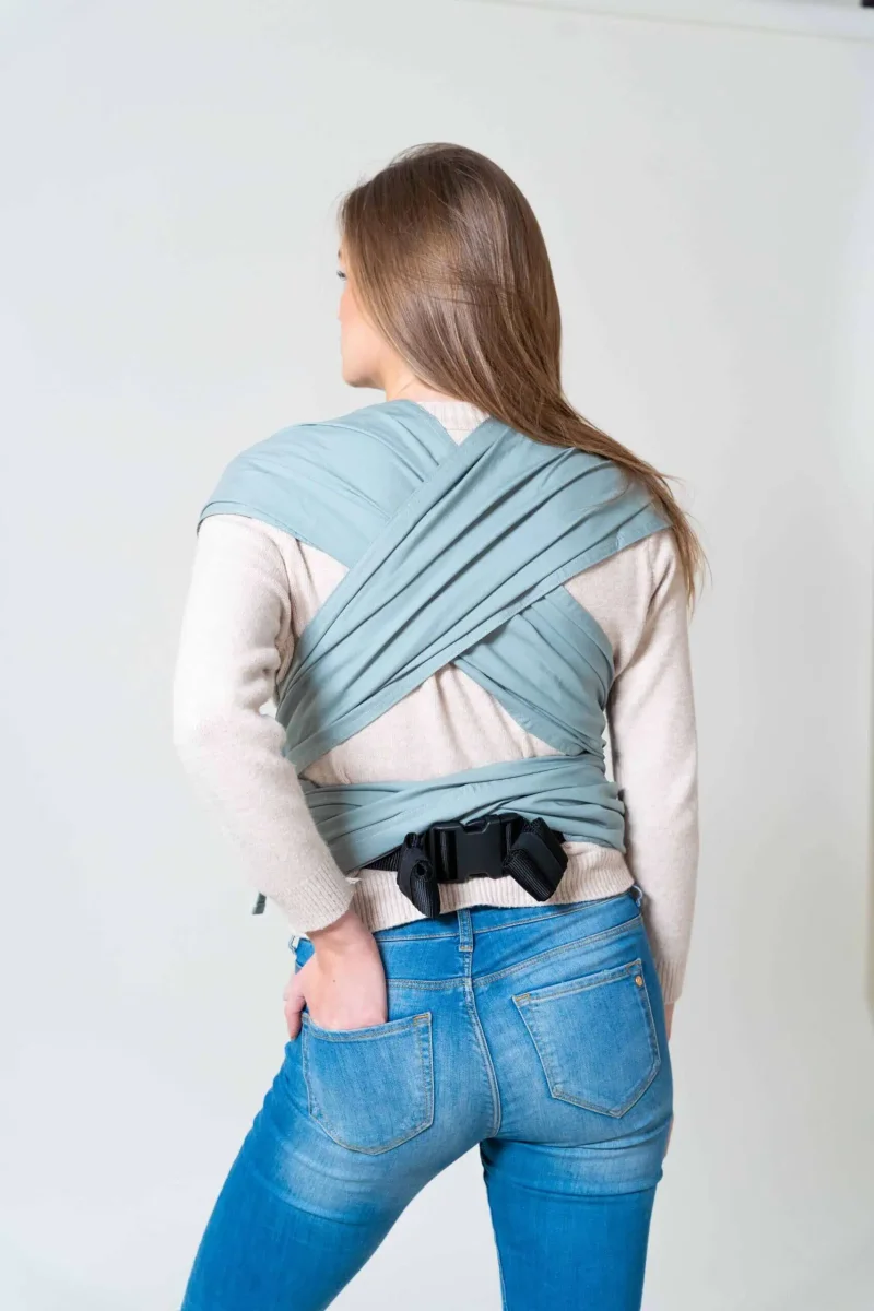 Mei Tai Deluxe Minty Grey - Afbeelding 6