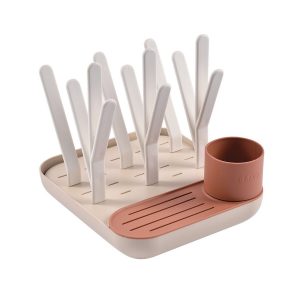 Afdruiprek flessen – Terracotta – Béaba