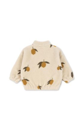 Jody Teddy Jacket – Mon grand citroen sage – Konges Sløjd - Afbeelding 3