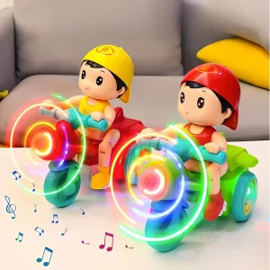 Interactieve Elektrische Biker | Speelgoedmotor met Licht & Geluid – Voor Avontuurlijke Kids