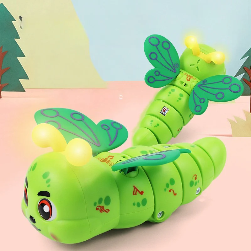 Kruipende Rups met Licht & Muziek | Interactief Speelgoed voor Baby’s en Peuters