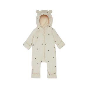 Newborn onesie met kap – Cherry – Konges Sløjd