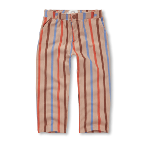 Pants multi colour stripe – Praline – Sproet & Sprout