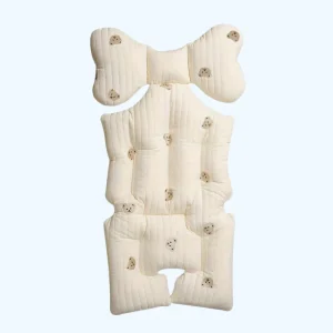 Cushy Ride | Ultra-Zacht Dik Kinderwagen Zitkussen | Geschikt Voor Alle Seizoenen | Polyester Materiaal