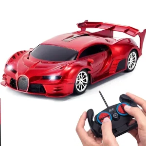 1:18 RC Auto met LED Licht | 2.4G 4CH Afstandsbediening Sportwagen | Hoge Snelheid Drift Voertuig voor Kinderen