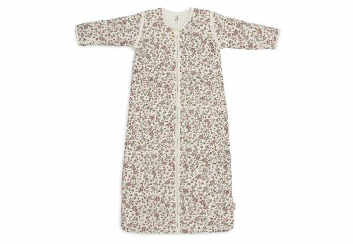 Slaapzak winter Retro Flowers – afritsbare mouwen – Jollein - Afbeelding 2
