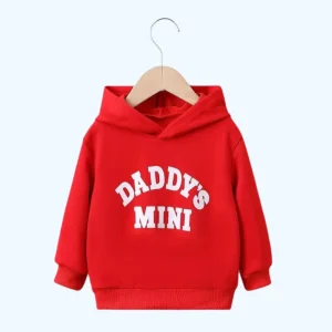Papa Hoodie voor Baby & Peuter l Herfst en Winter Kleding