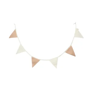 Vlaggenlijn 200x17cm Party – Biscuit-Ivory – Jollein