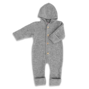 Wollen overall – Light grey Mélange – Engel Natur